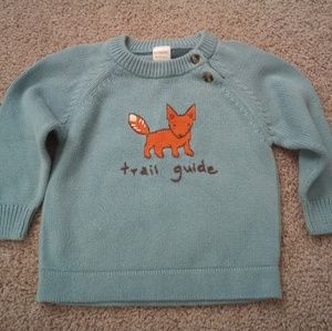 Sold! HTF Gymboree Thick Cotton Fox Sweater